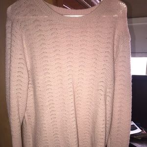 PINK KNIT SWEATER